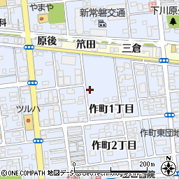 福島県いわき市平作町１丁目周辺の地図