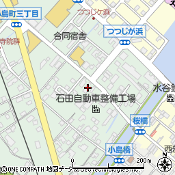 石川県七尾市小島町ホ38-2周辺の地図