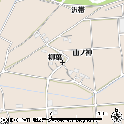 福島県いわき市平下大越柳葉周辺の地図