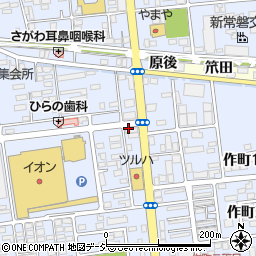 赤から いわき三倉店周辺の地図