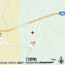 石川県七尾市沢野町ナ周辺の地図
