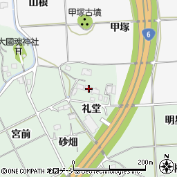 福島県いわき市平菅波礼堂9周辺の地図