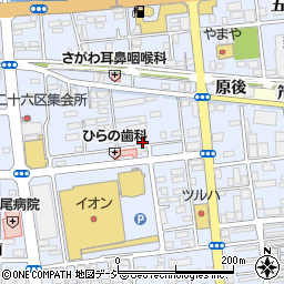 福島県いわき市平三倉周辺の地図