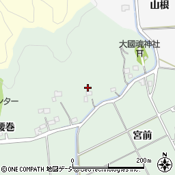 福島県いわき市平菅波宮前周辺の地図
