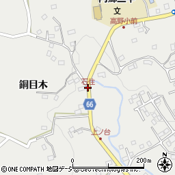 石住周辺の地図