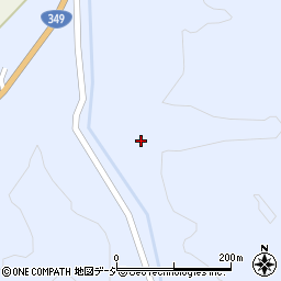 福島県東白川郡鮫川村赤坂中野東前田周辺の地図