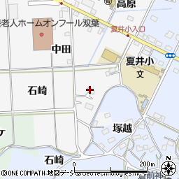 福島県いわき市平荒田目石崎周辺の地図