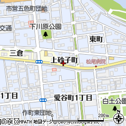 福島県いわき市平北白土（上砂子町）周辺の地図