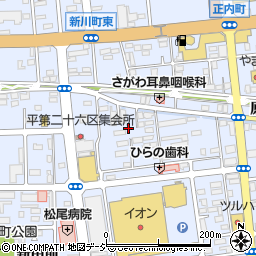 福島県いわき市平月見町周辺の地図