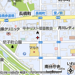 株式会社アンフィニ福島周辺の地図