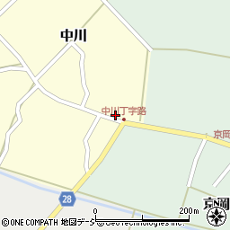 新潟県南魚沼市中川107周辺の地図