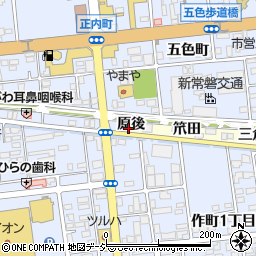 福島県いわき市平北白土原後周辺の地図