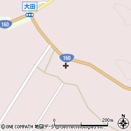 石川県七尾市大田町レ周辺の地図