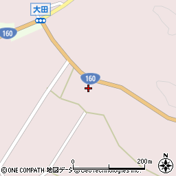 石川県七尾市大田町（レ）周辺の地図