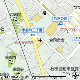 石川トヨペット七尾店周辺の地図