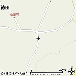 石川県羽咋郡志賀町徳田ノ周辺の地図