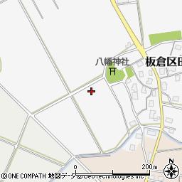 新潟県上越市板倉区田屋周辺の地図