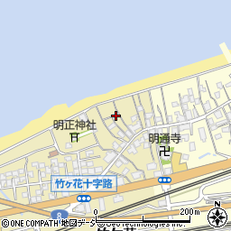 新潟県糸魚川市竹ケ花29周辺の地図