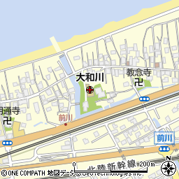 大和川周辺の地図