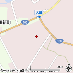 石川県七尾市大田町99-11周辺の地図