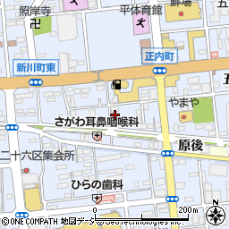 福島県いわき市平正内町79周辺の地図