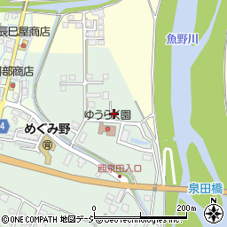 新潟県南魚沼市西泉田893周辺の地図