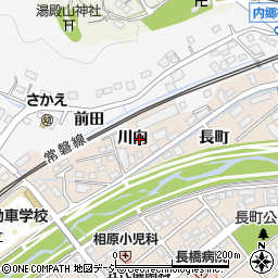 福島県いわき市内郷御厩町（川向）周辺の地図
