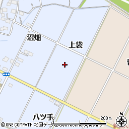 福島県いわき市平上大越（上袋）周辺の地図