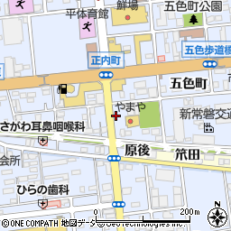 福島県いわき市平正内町107-2周辺の地図