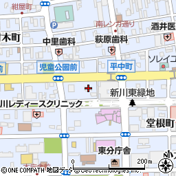 福島県いわき市平中町5周辺の地図