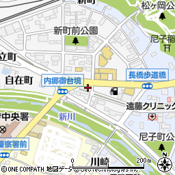 福島県いわき市内郷御台境町新町前9周辺の地図