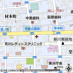 福島県いわき市平中町3-1周辺の地図