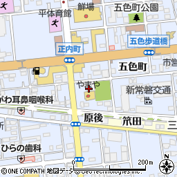 福島県いわき市平正内町107-3周辺の地図