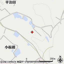 福島県棚倉町（東白川郡）板橋（兼塚）周辺の地図