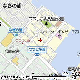 石川県七尾市つつじが浜周辺の地図