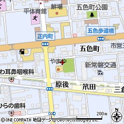 福島県いわき市平正内町108周辺の地図