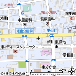 福島県いわき市平中町6周辺の地図