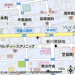 福島県いわき市平中町6周辺の地図