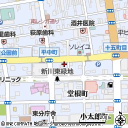 福島県いわき市平中町20周辺の地図