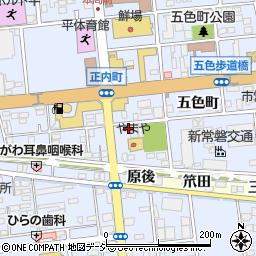 福島県いわき市平正内町107周辺の地図