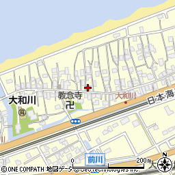 大和川自治会館周辺の地図