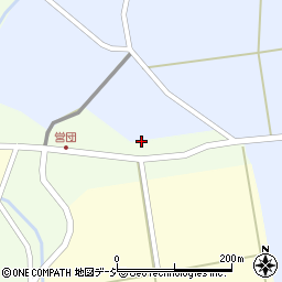石川県志賀町（羽咋郡）仏木（ヘ）周辺の地図