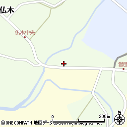 石川県羽咋郡志賀町仏木レ周辺の地図
