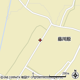 福島県白河市表郷金山二ツ堂周辺の地図