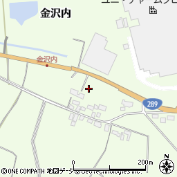 福島県棚倉町（東白川郡）金沢内（中背戸続）周辺の地図