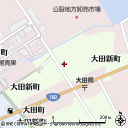 石川県七尾市大田新町イ周辺の地図