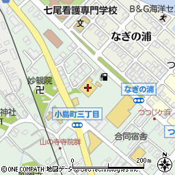 ファッションセンターしまむら七尾店周辺の地図