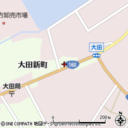 石川県七尾市大田新町（ハ）周辺の地図