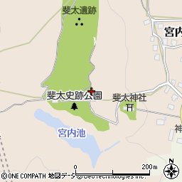 宮内招魂社周辺の地図