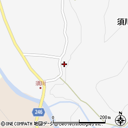 新潟県糸魚川市須川202周辺の地図